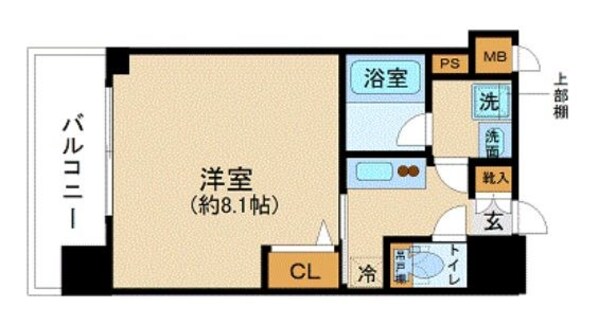 調布駅 徒歩6分 4階の物件間取画像